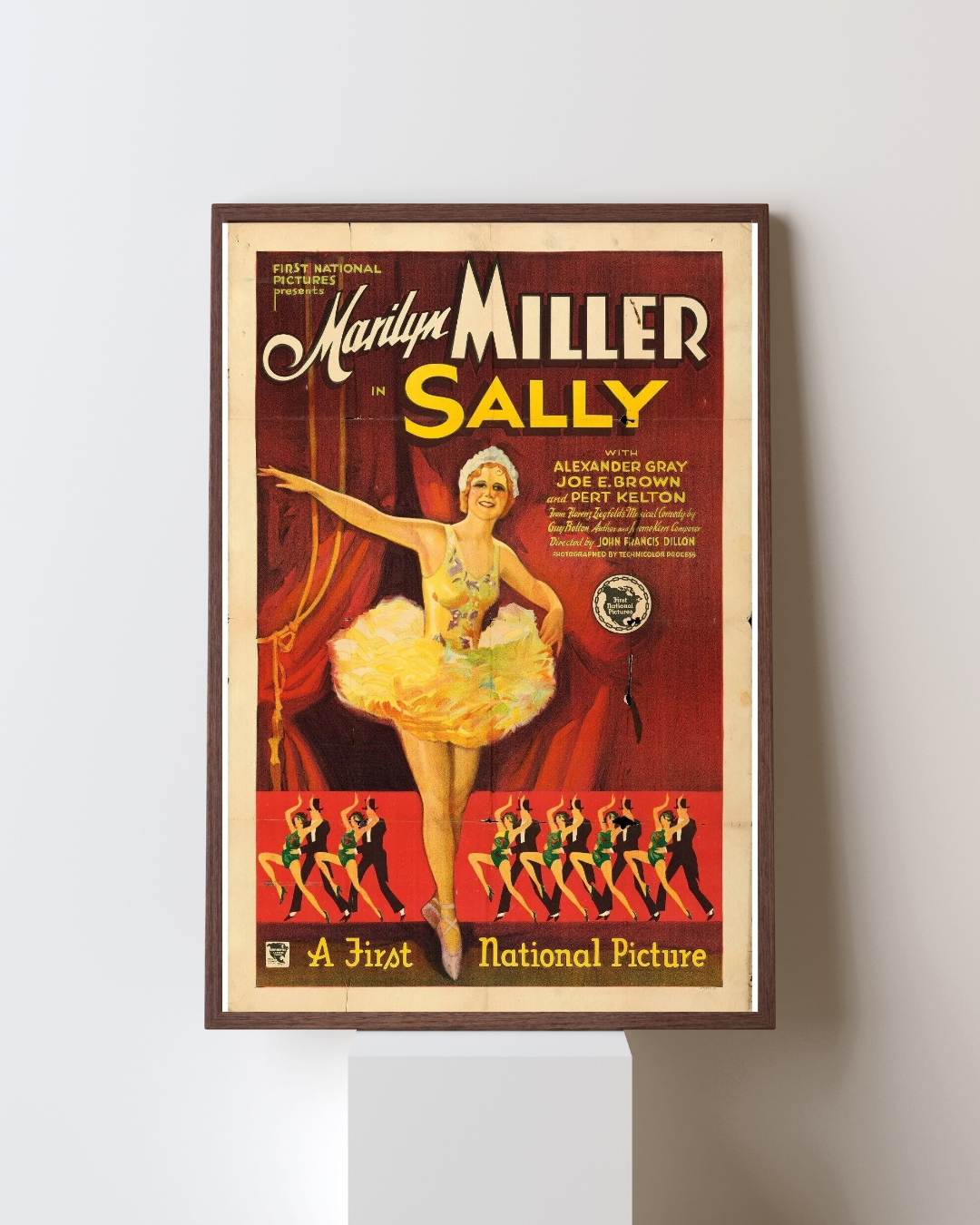 SALLY, MARILYN MILLER, 1929 REPRO AFFICHE CINEMA HQ