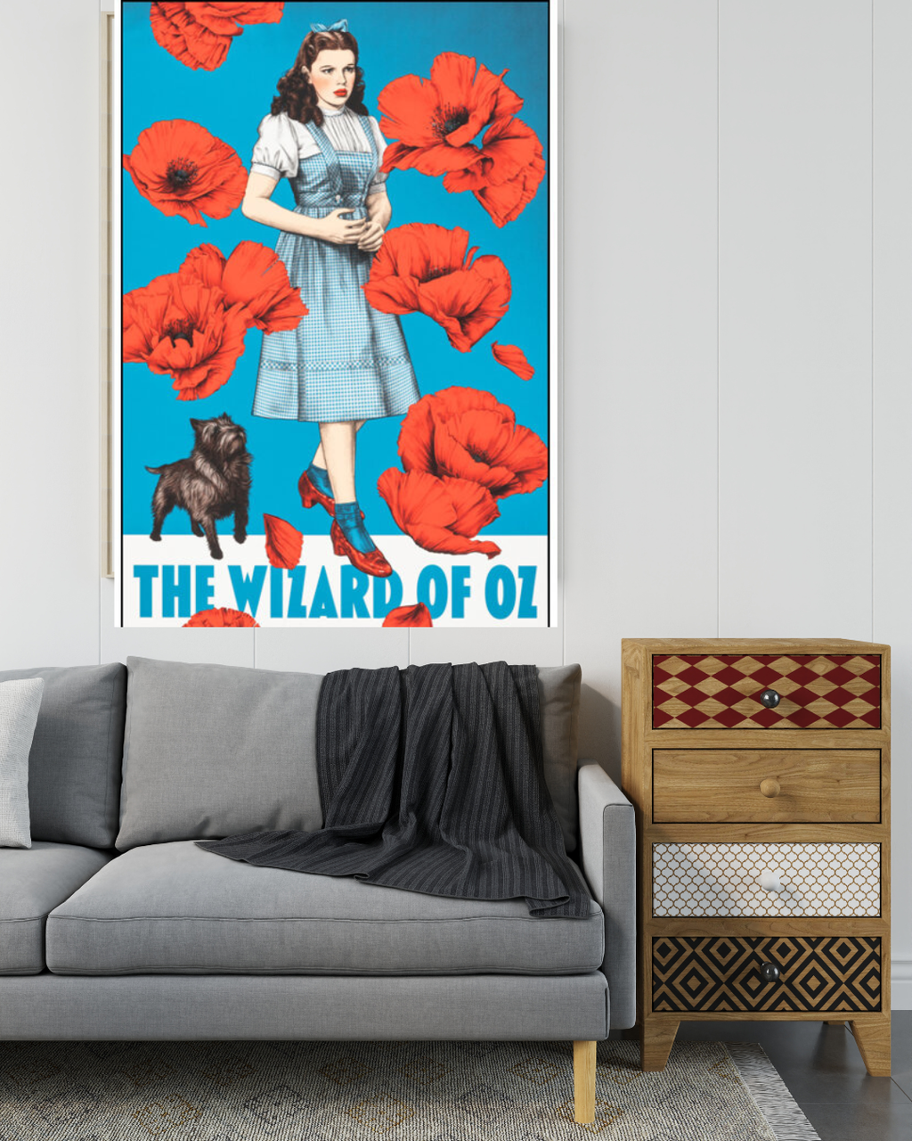 THE WIZARD OF OZ – JUDY GARLAND – 1939 – MUSICAL FANTASY – REPRODUCTION – POSTER HUB STUDIO – HQ