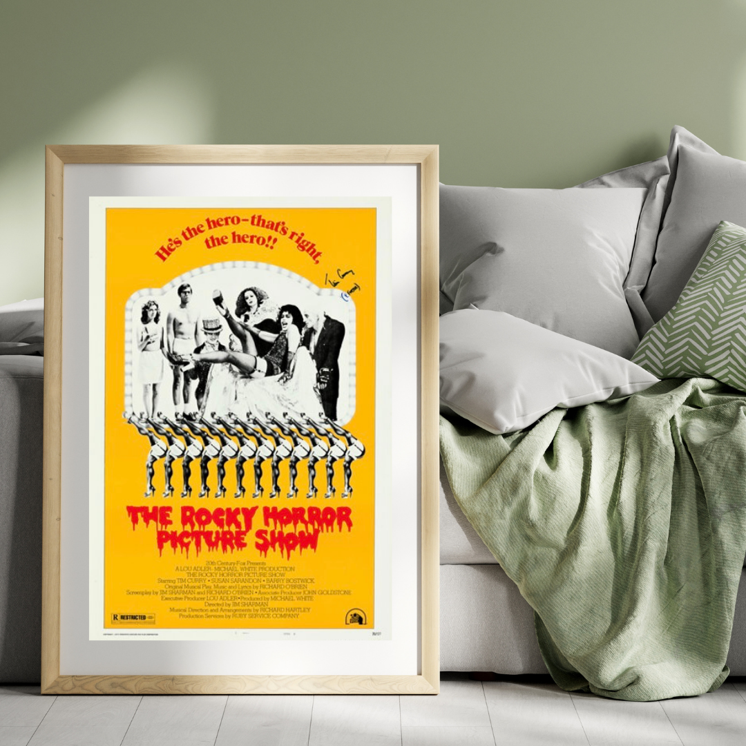 THE ROCKY HORROR PICTURE SHOW – FILM (1975) – TIM CURRY – COMÉDIE MUSICALE – AFFICHE CINÉMA CULTE – REPRODUCTION – POSTER HUB STUDIO – HQ