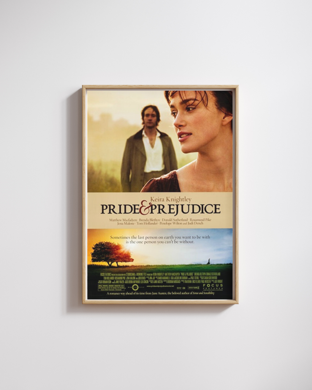 ORGUEIL ET PRÉJUGÉS – KEIRA KNIGHTLEY – 2005 – FILM ROMANCE / DRAME – REPRODUCTION (Copie)
