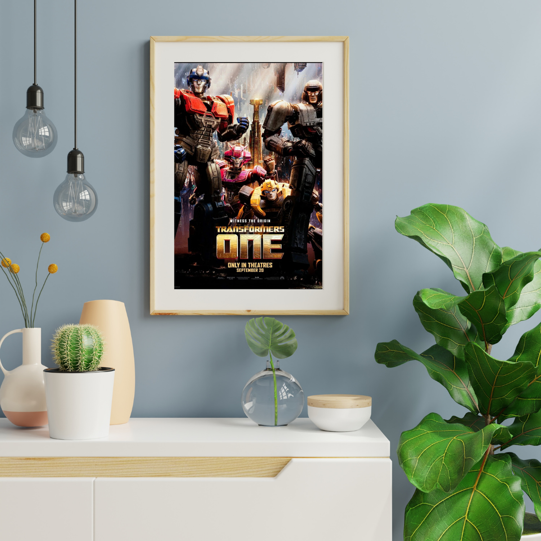 TRANSFORMES ONE, ERIC PEARSON, 2024, Repro affiche de cinema, HQ,
