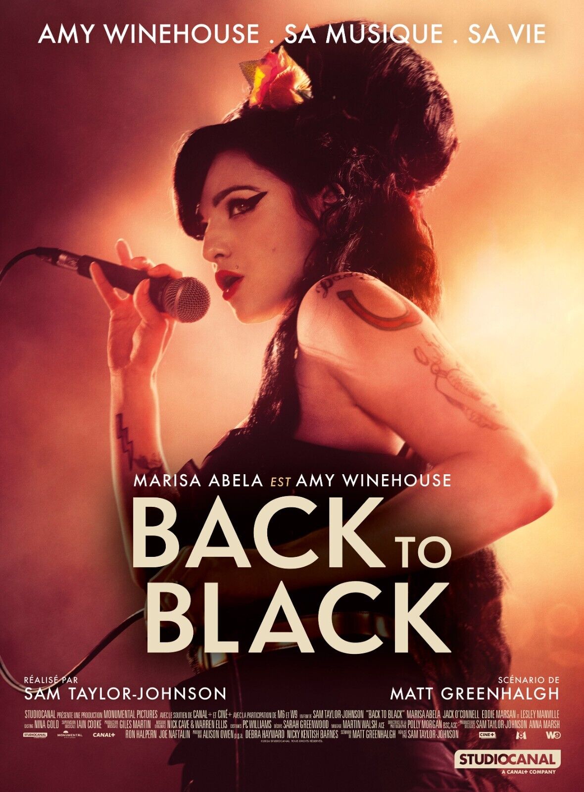 VOLVER AL NEGRO, AMY WINEHOUSE, 2024, REPRODUCCIÓN DE PELÍCULA, VINTAGE, HQ