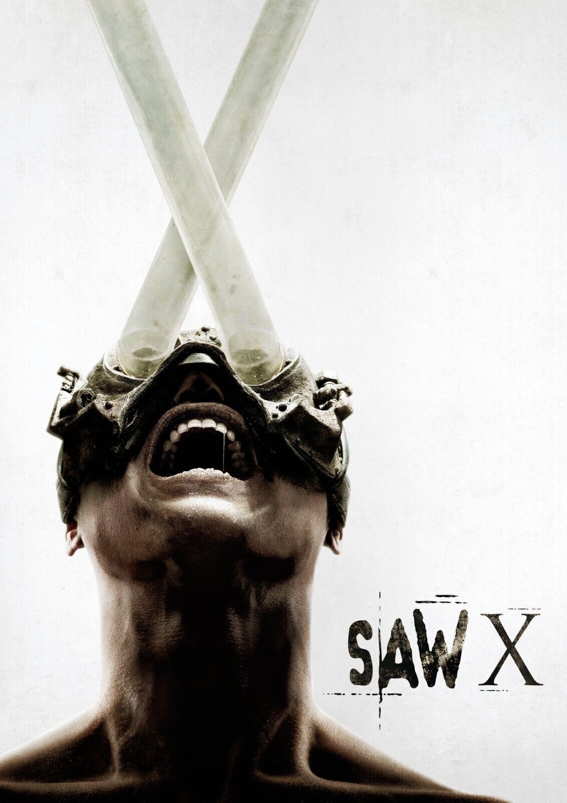 SAW X, TOBIN BELL, 2023, REPRO AFFICHE CINÉMA VINTAGE, HQ