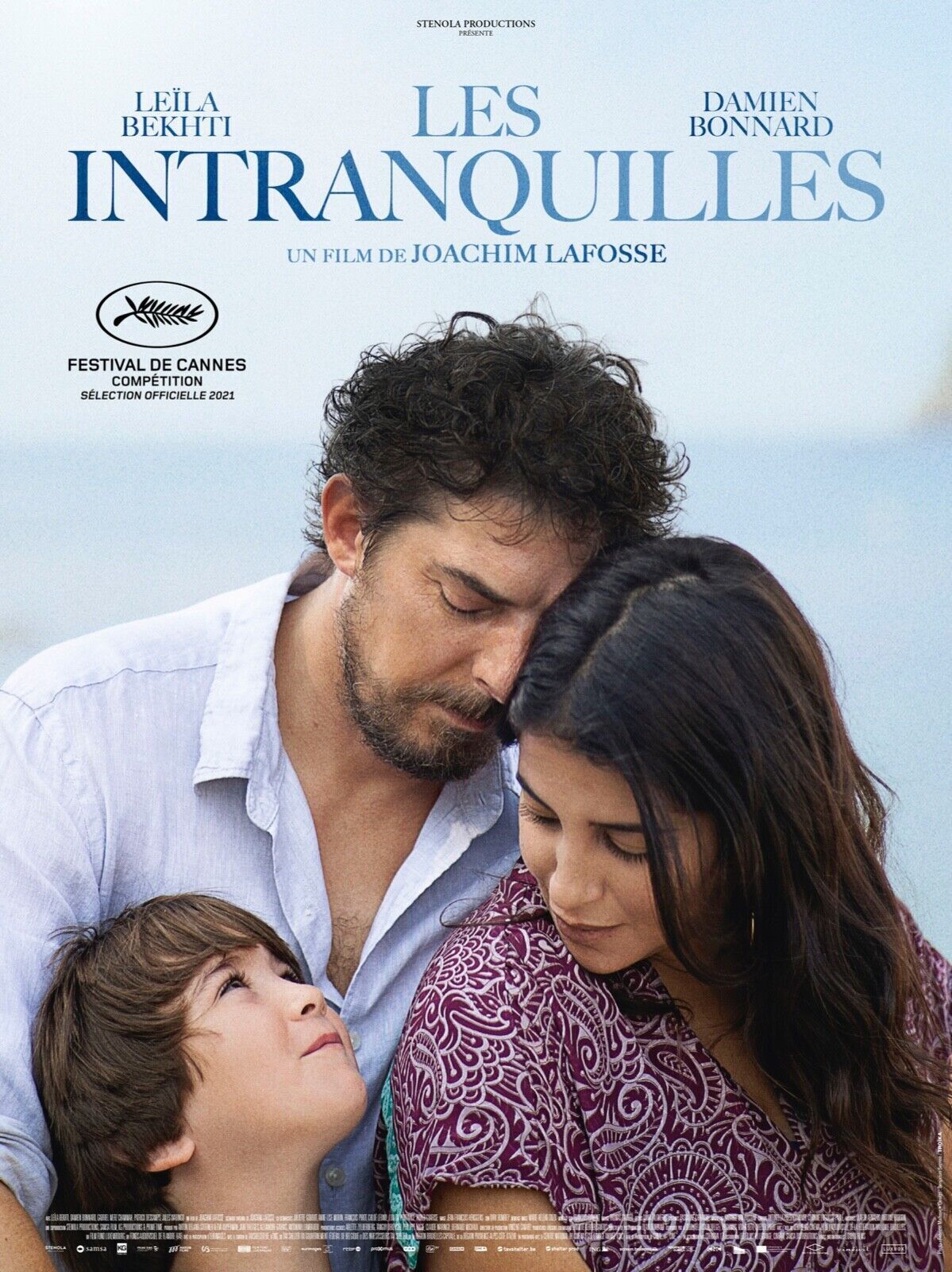LES INTRANQUILLES, LEILA BEKHTIN, 20121, REPRO AFFICHE CINEMA VINTAGE, HQ