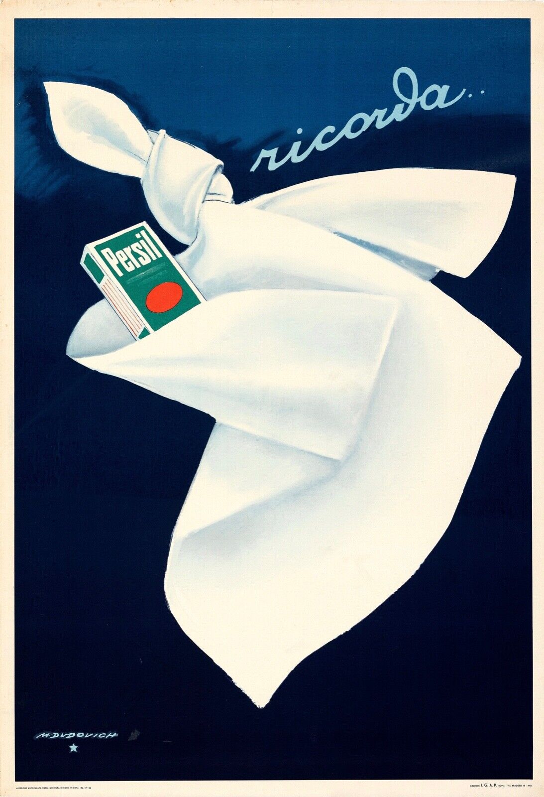 LESSIVE PERSIL, RICOULA, REPRO AFFICHE PUBLICITAIRE VINTAGE,HQ