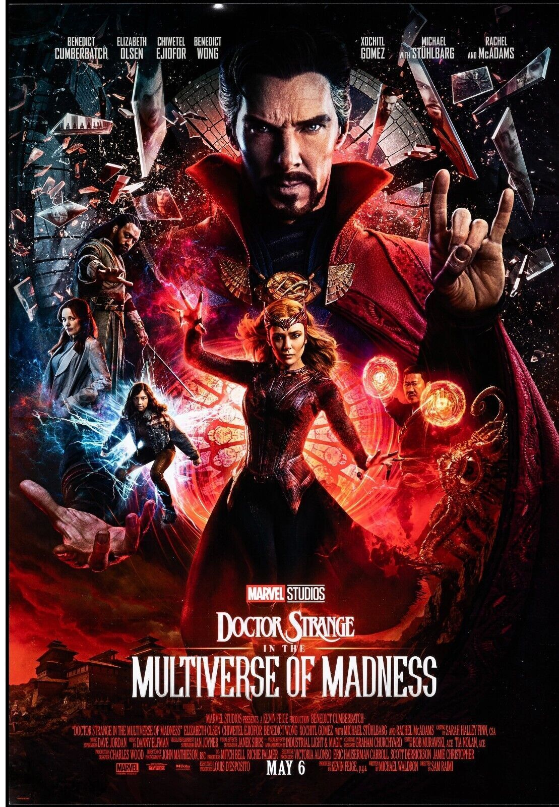 DOCTOR STRANGE IN THE MULTIVERSE OF MADNESS repro affiche cinéma HQ