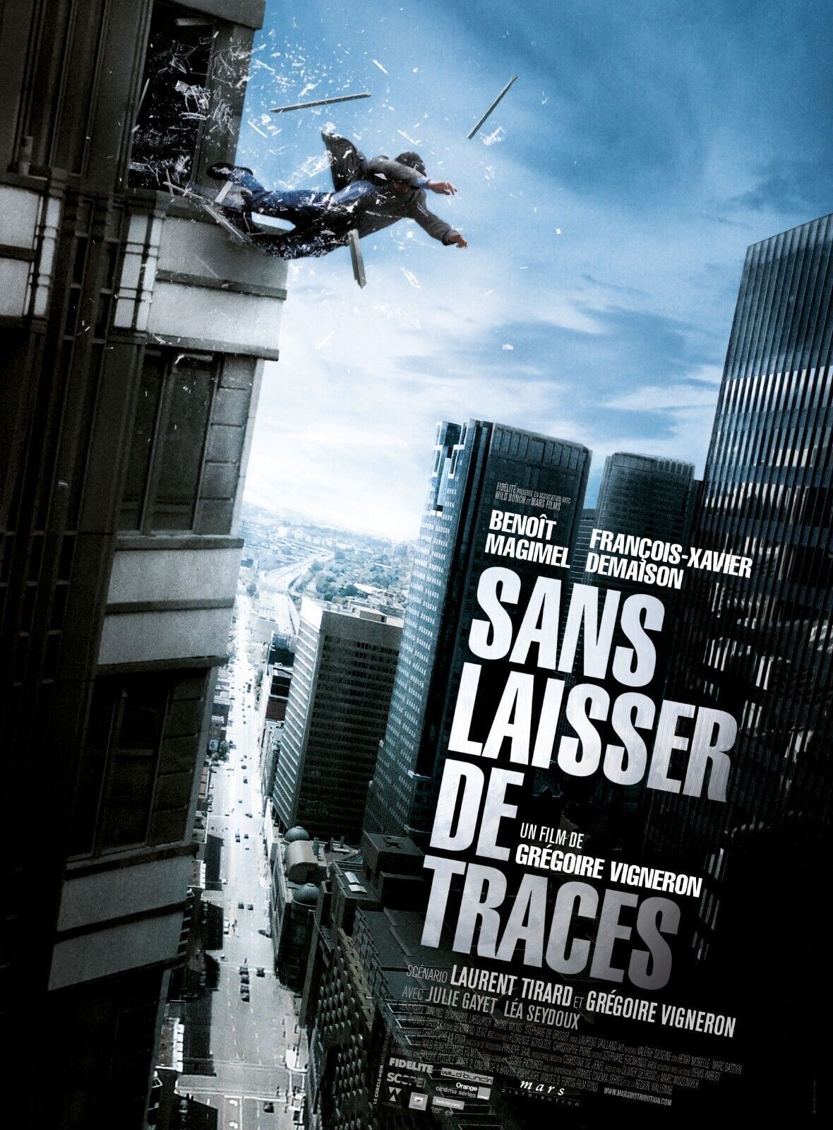 WITHOUT LEAVING A TRACE, BENOIT MAGIMEL, 2010, Repro cinema poster, HQ