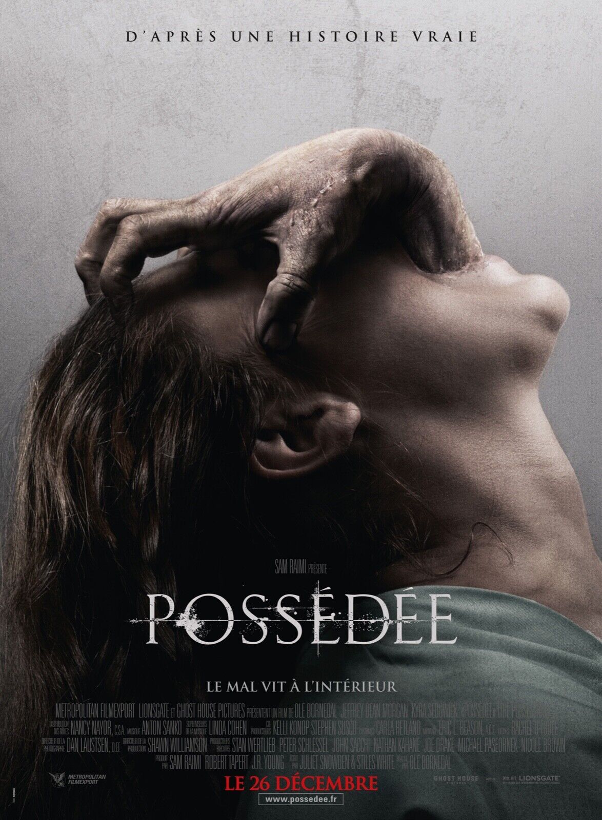 POSSÉDÉE, JEFFREY DEAN MORGAN, 2012, REPRO AFFICHE CINEMA VINTAGE,HQ
