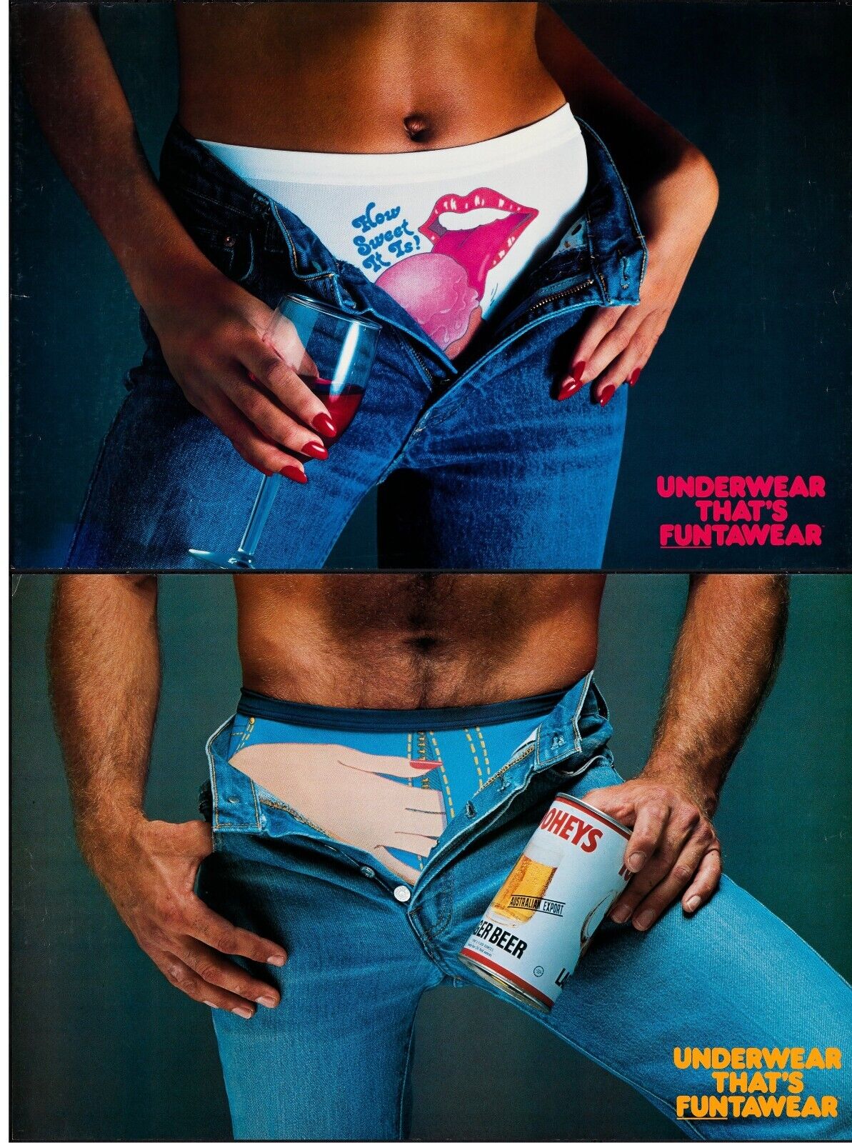 FUNTAWEAR, 1970, REPRO MOVIE POSTER, VINTAGE, HQ