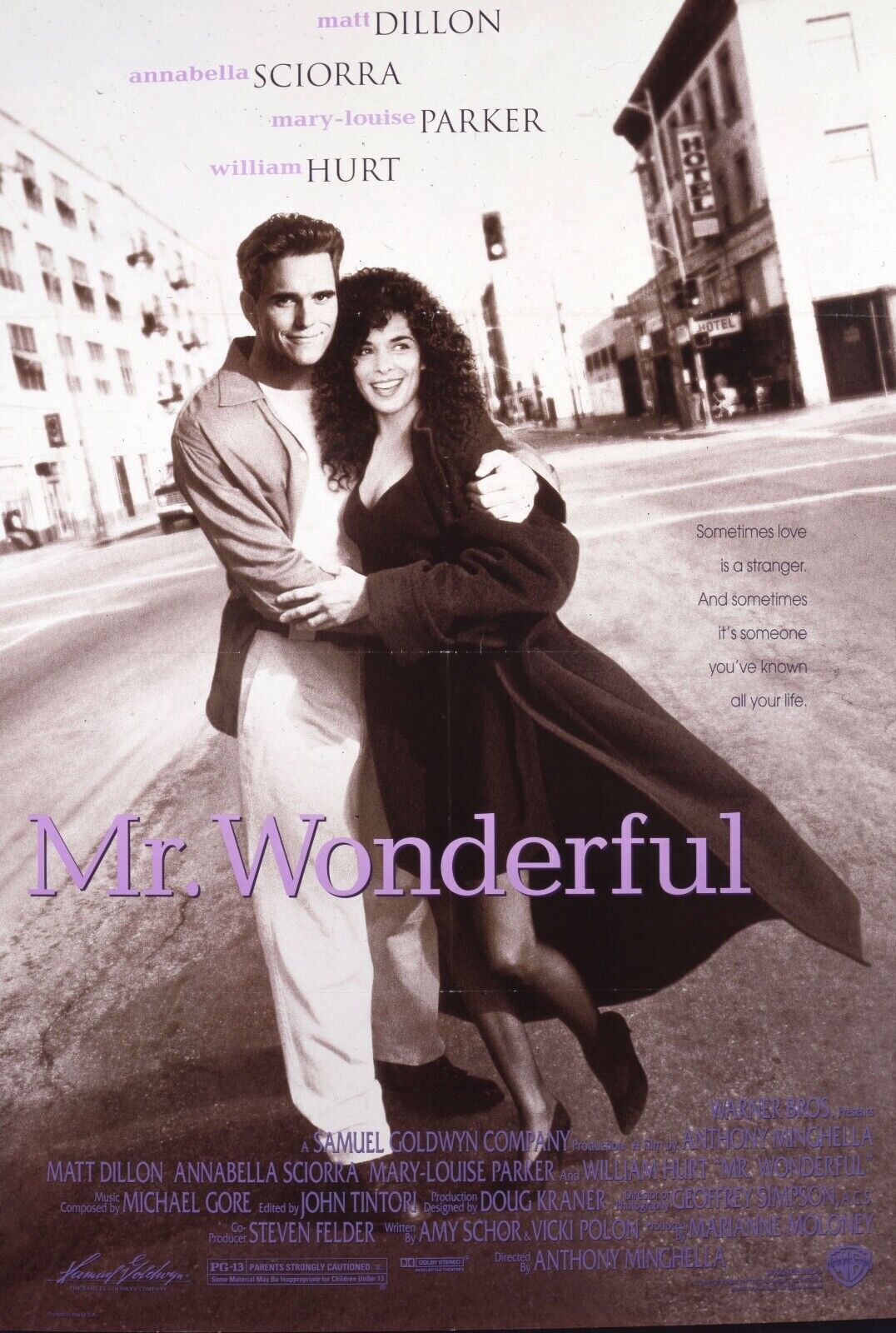 MR WONDERFUL, DILLON, 1993, Reproducción de póster de cine vintage, HQ