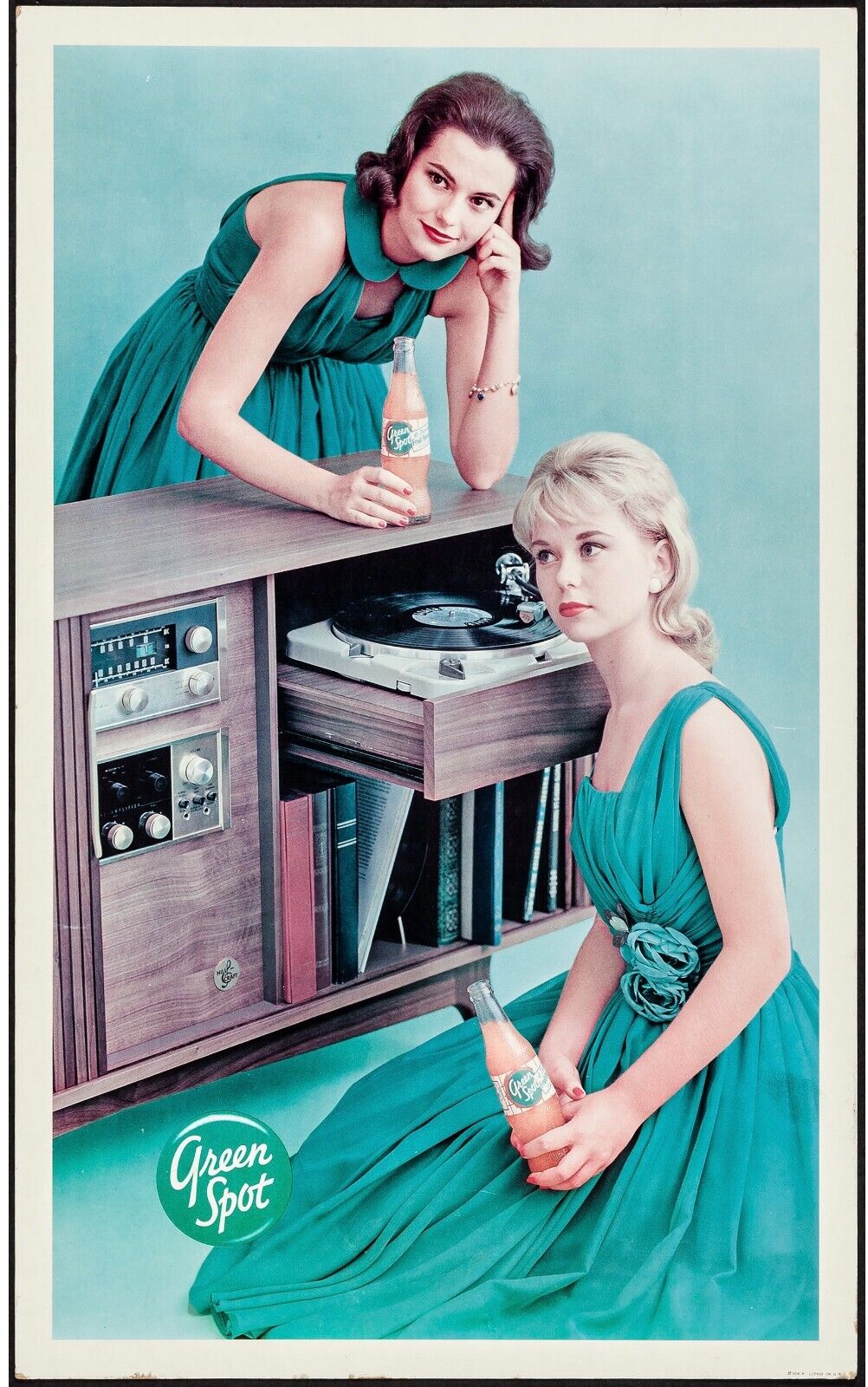 PUNTO VERDE, REPRODUCCIÓN DE CARTEL PUBLICITARIO, VINTAGE, HQ.