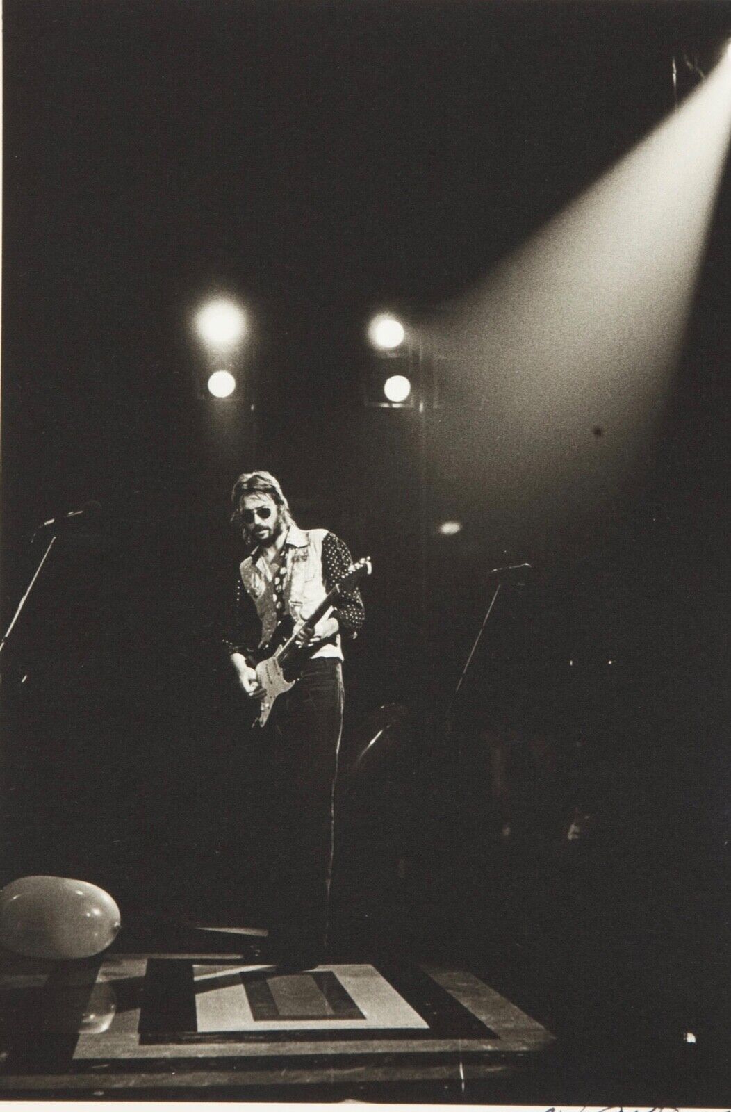 ERIC CLAPTON, REPRODUCCIÓN FOTOGRÁFICA DE MÚSICA DE CONCIERTO VINTAGE, SEDE CALIENTE