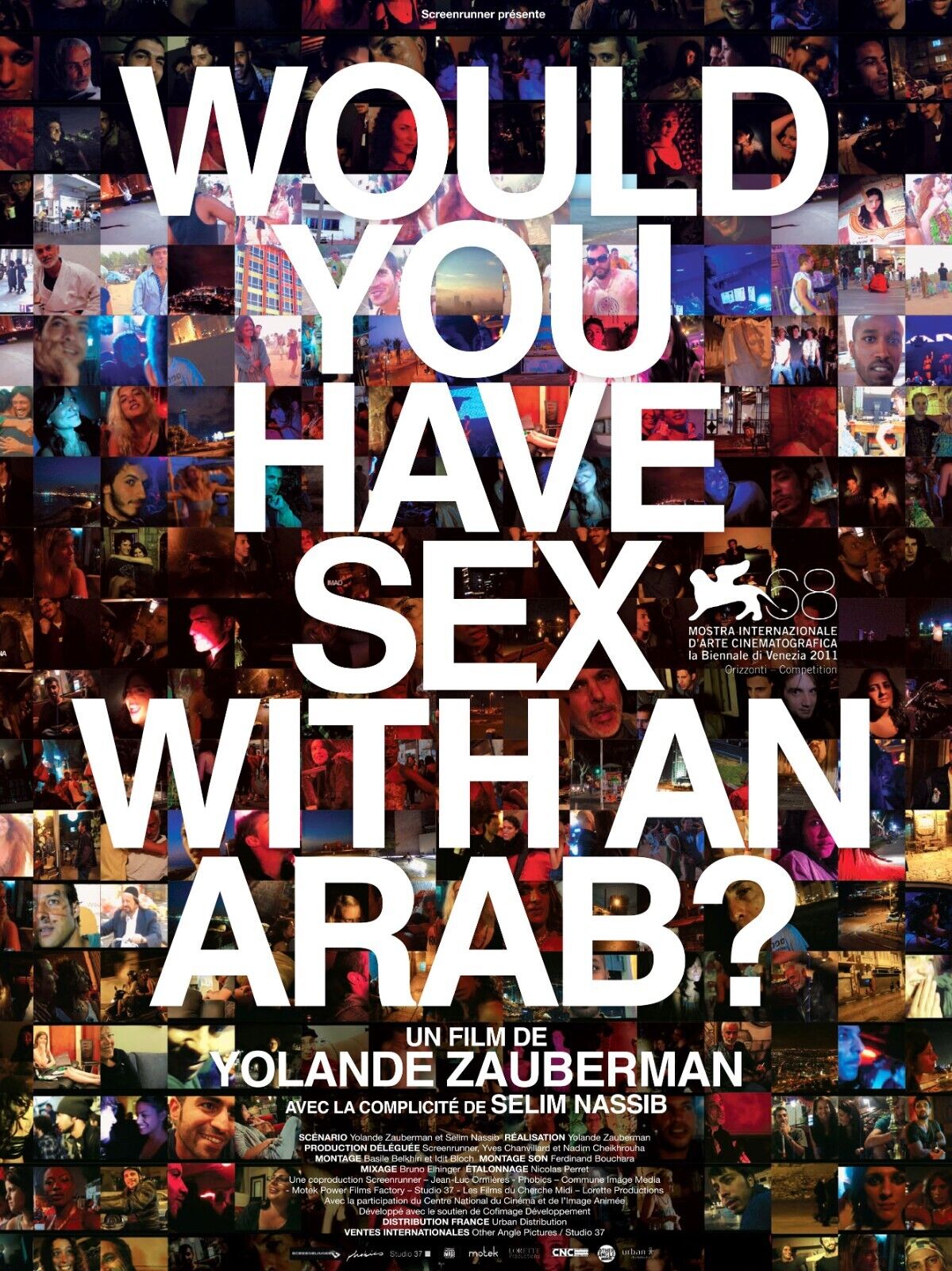 WOULD YOU HAVE SEX WITH AN ARAB? repro affiche de cinema