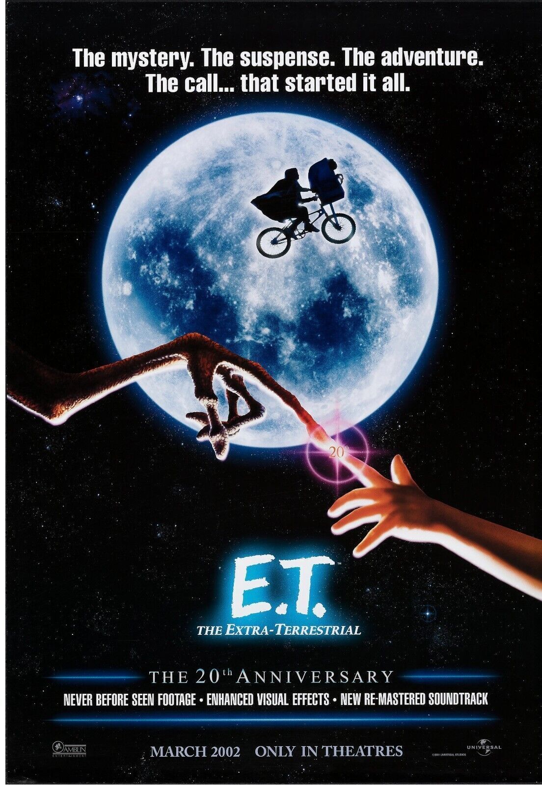 E.T. L’EXTRA-TERRESTRE, HENRY THOMAS, 1982, REPRO MOVIE POSTER, VINTAGE, HQ