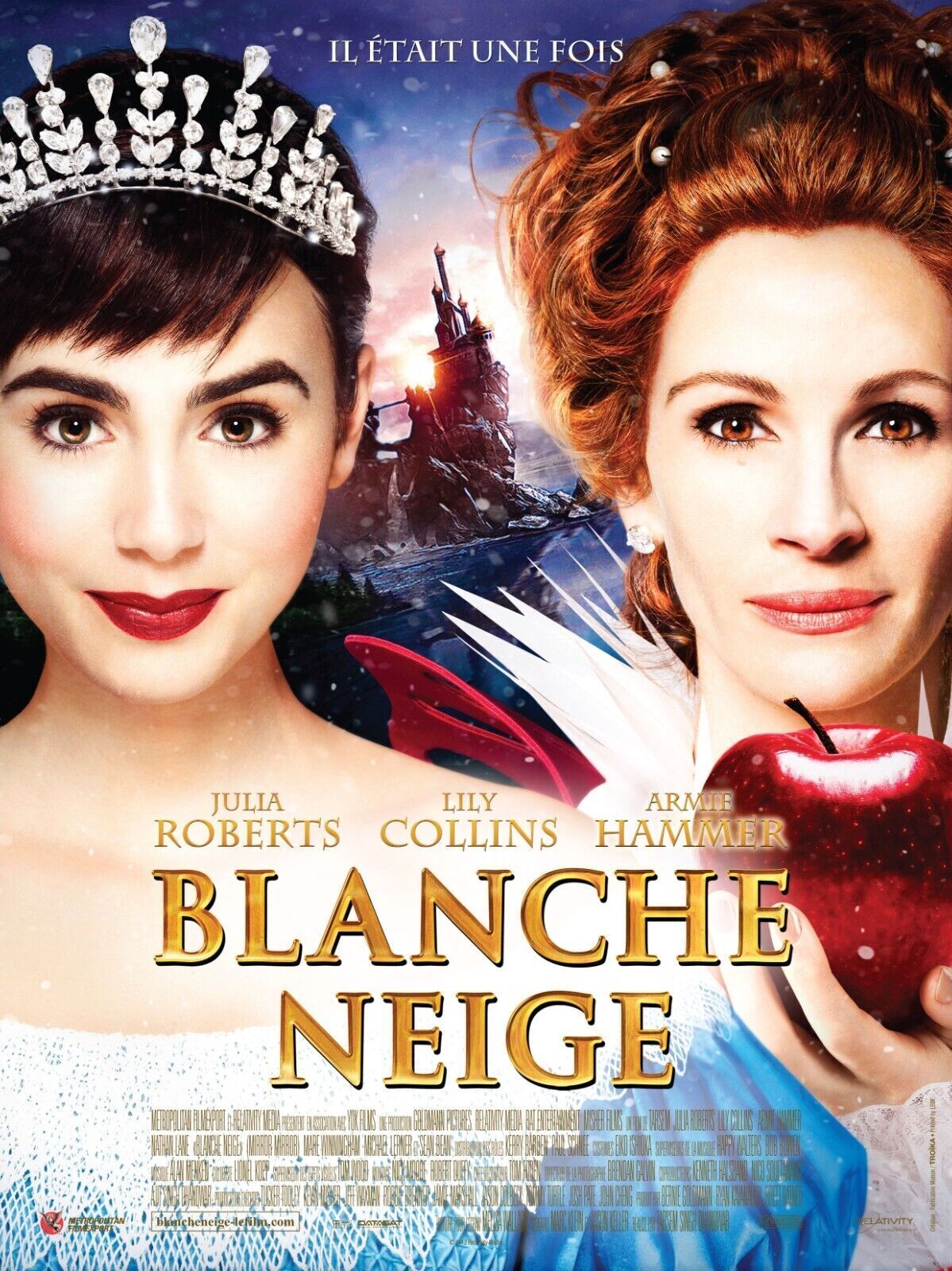 BLANCANIEVES, JULIA ROBERTS, reproducción del póster en alta calidad