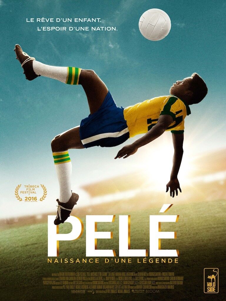 PELÉ NAISSANCE D'UNE LEGENDE, Repro affiche cinéma football VINTAGE HQ