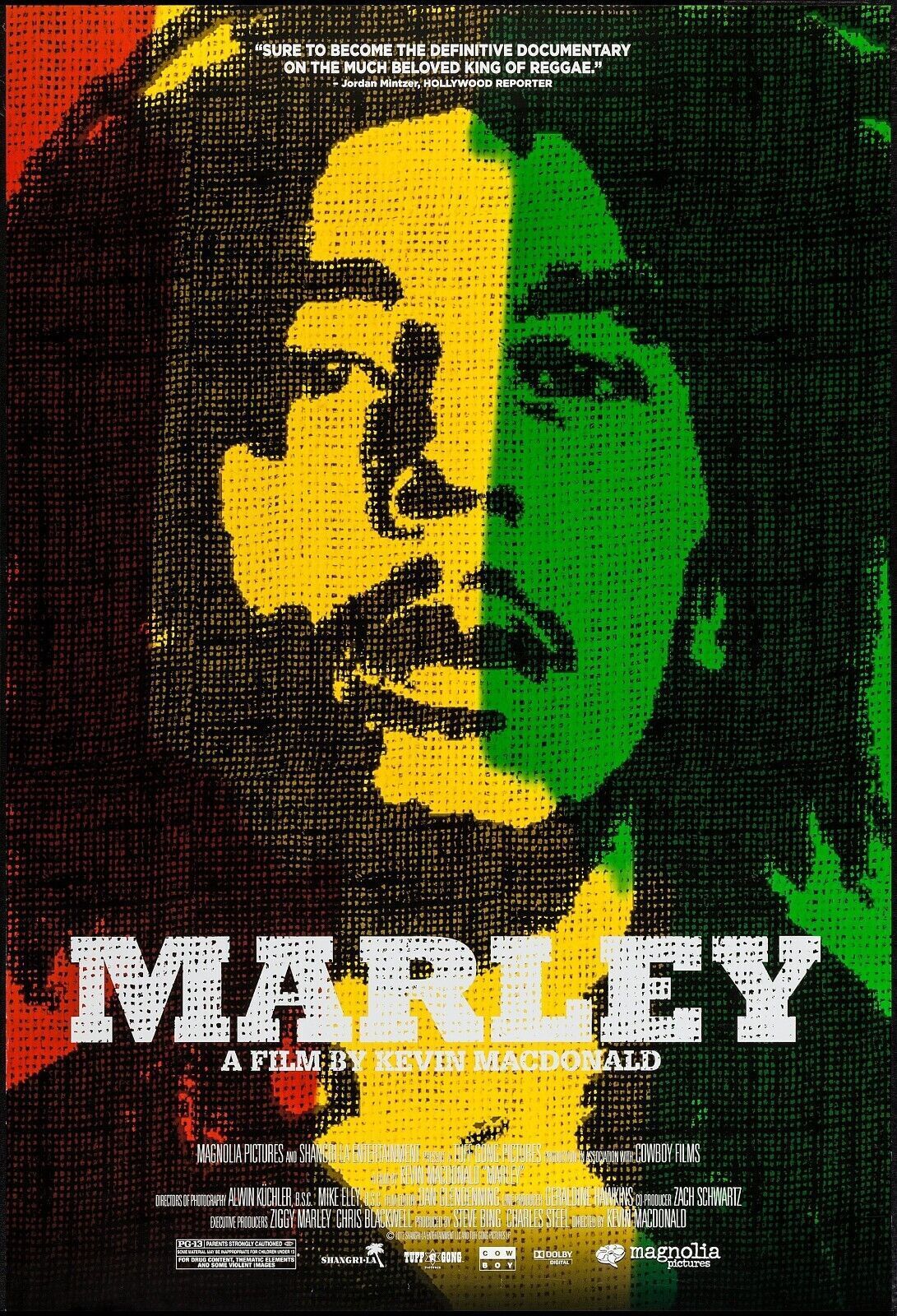 BOB MARLEY, REPRO MOVIE POSTER, VINTAGE, HQ