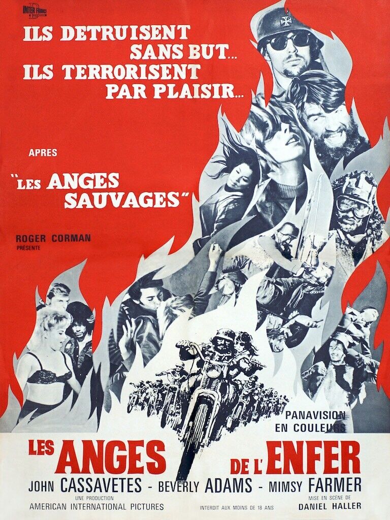 LES ANGES DE L’ENFER, JOHN CARRADINE, 1930, REPRO MOVIE POSTER, VINTAGE, HQ