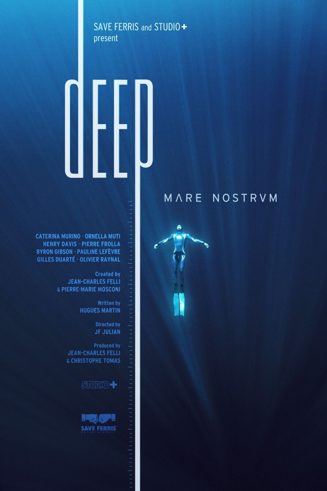 DEEP MARE NOSTRUM ORNELLA MUTTI repro cinema poster