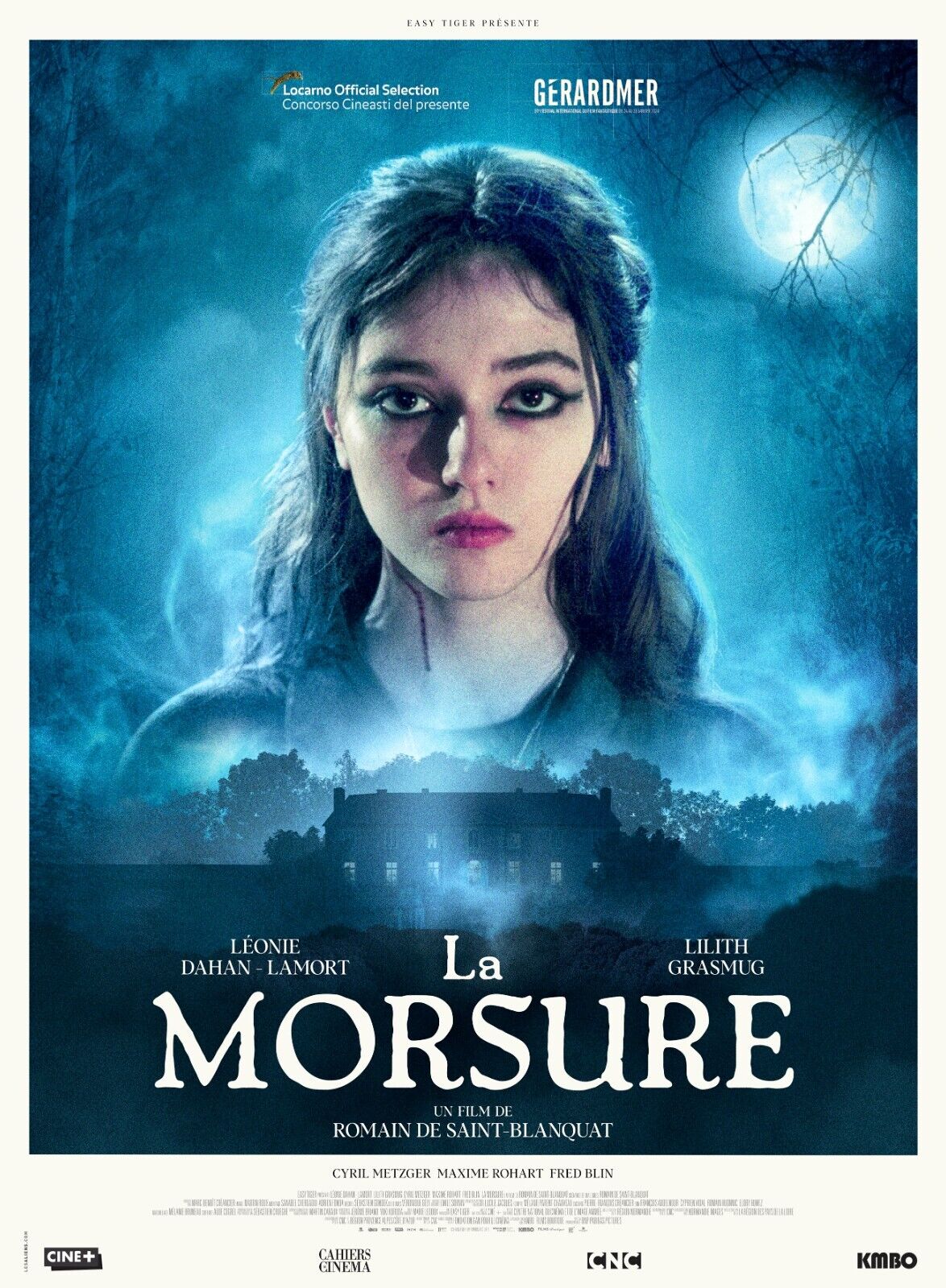 LA MORSURE, LILITH GRASMUG, 2023 repro affiche de cinema, VINTAGE, HQ