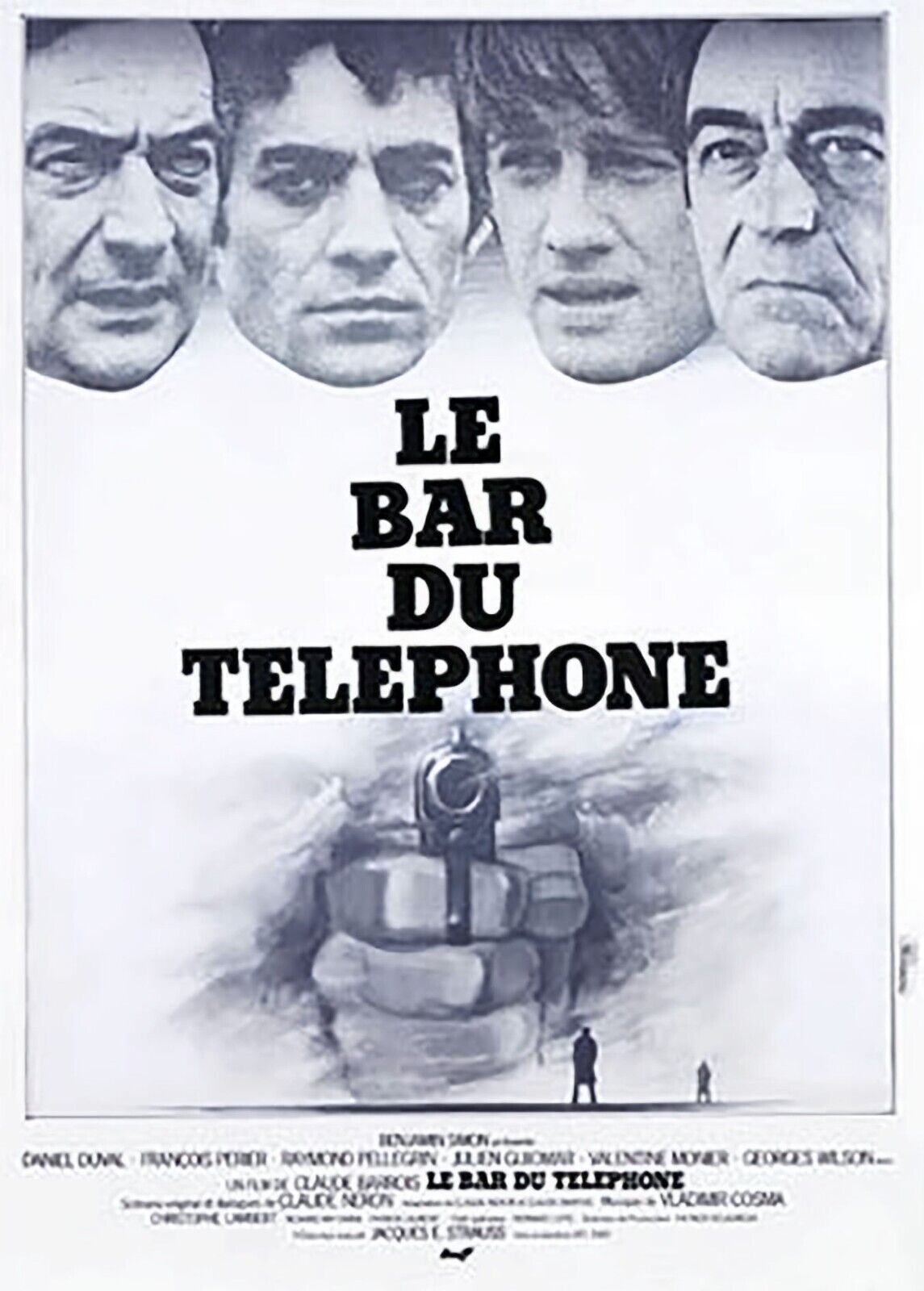 THE TELEPHONE BAR, CHRISTOPHE LAMBERT, 1980, repro cinema poster, VINTAGE, HQ