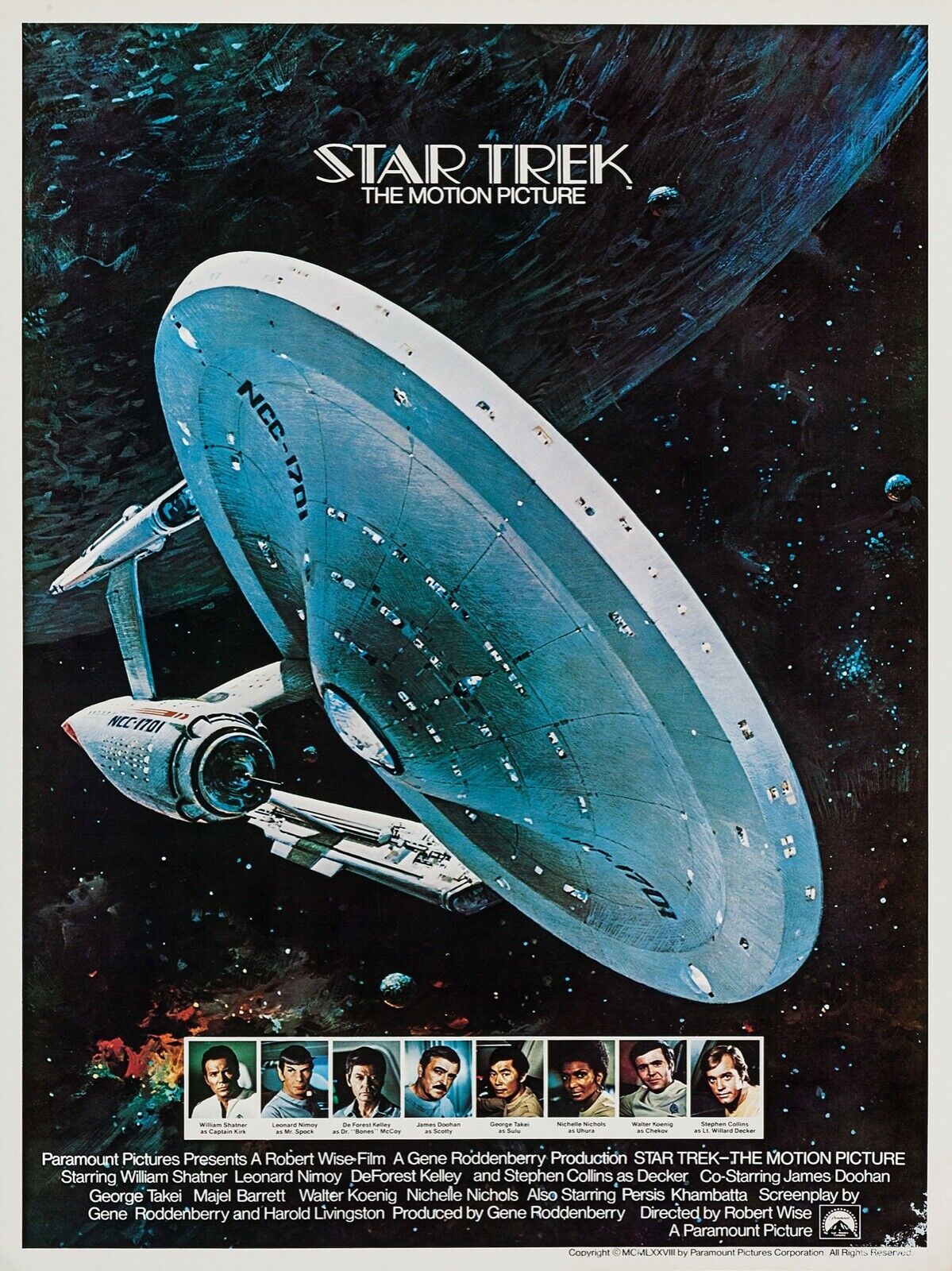 STAR TREK, THE MOTION PICTURE, SERIE TV, Repro affiche Série, HQ