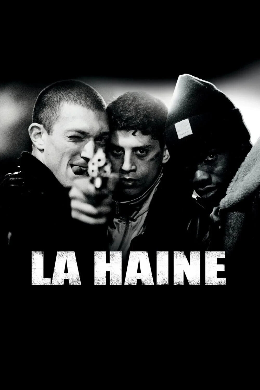 LA HAINE, VINCENT CASSEL, 1995, repro affiche de cinema, VINTAGE, HQ