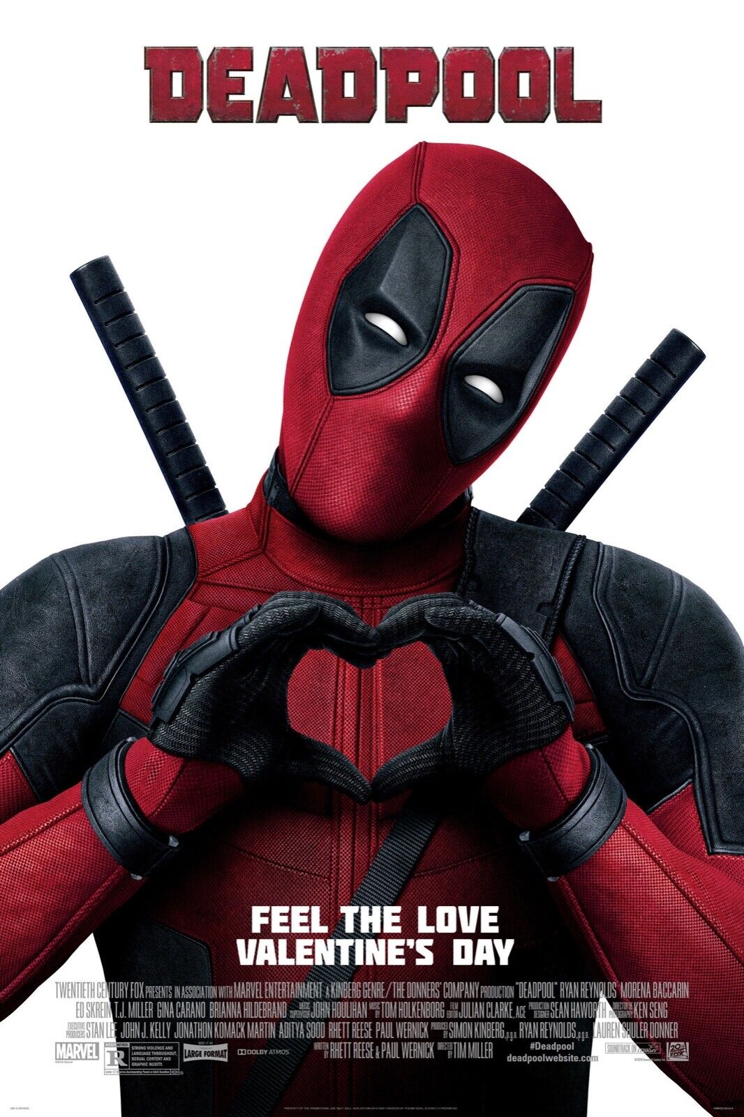REPRODUCCIÓN DE PÓSTER Y LIENZO DE CINE VINTAGE DE DEADPOOL
