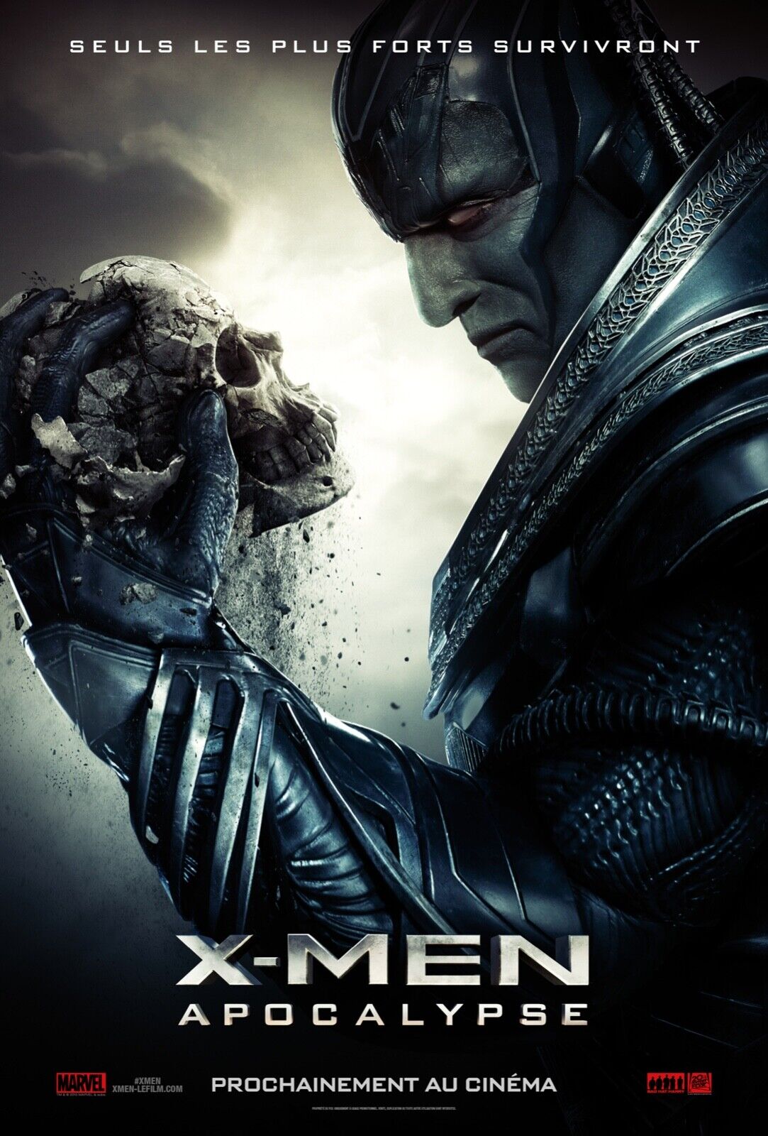 X-MEN APOCALYPSE, 2016, BRYAN SINGER, JAMES McAVOY, Repro affiche CINÉMA VINTAGE HQ