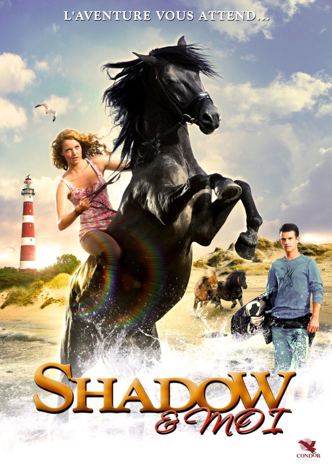 SHADOW ET MOI, VALÉRIE POS, 2011, Repro Affiche cinéma VINTAGE, HQ
