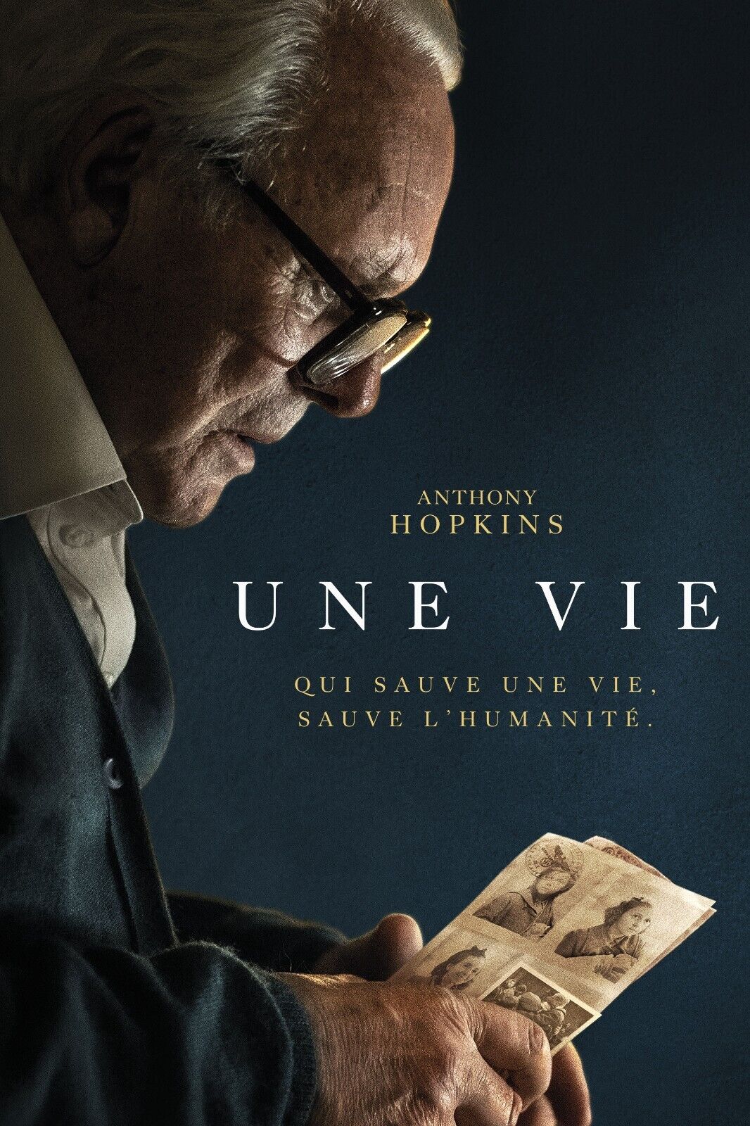 UNA VIDA, ANTHONY HOPKINS PÓSTER DE LA PELÍCULA HQ