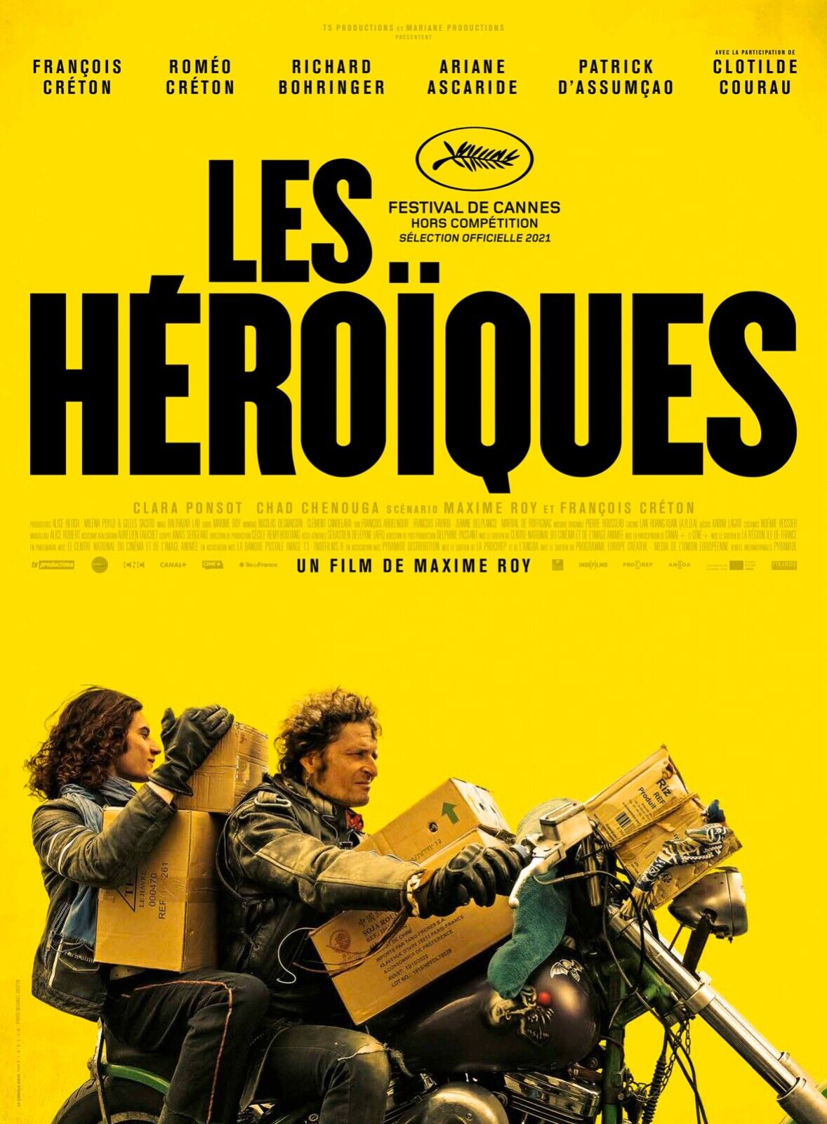 THE HEROICS, FRANÇOIS CRÉTON, 2021, REPRO CINEMA POSTER, VINTAGE, HQ