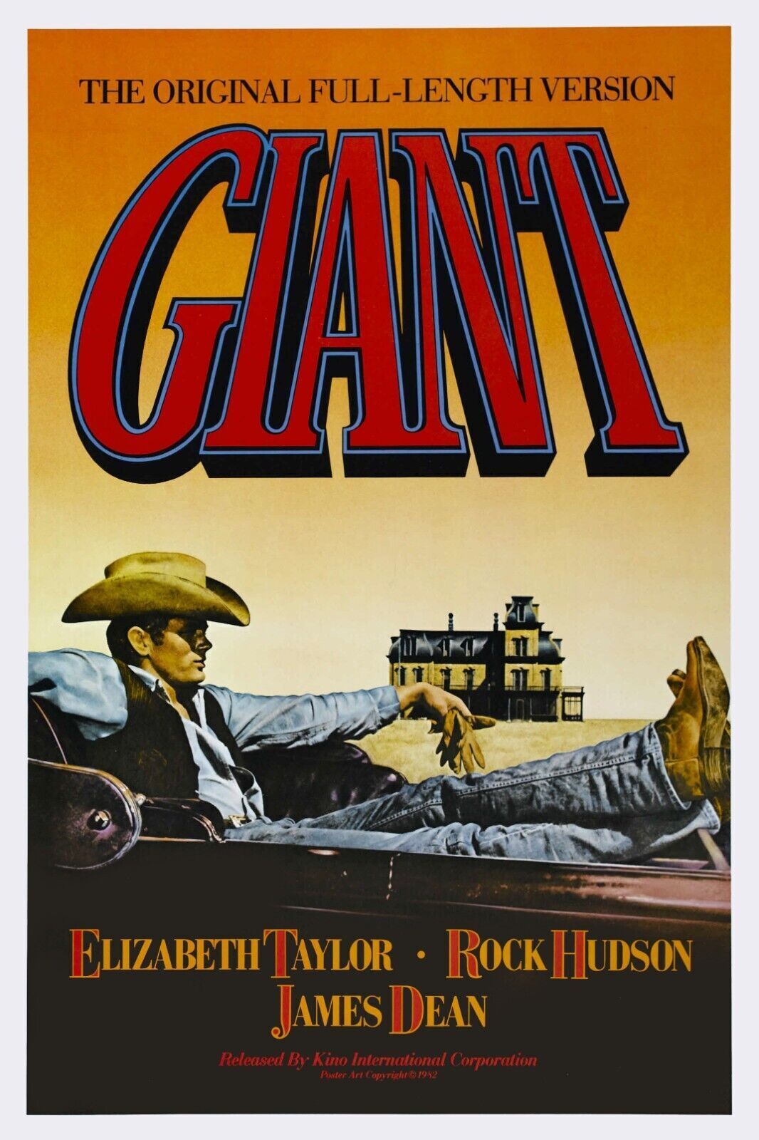 PÓSTER DE CINE GIGANTE DE ELIZABETH TAYLOR, REPRODUCCIÓN VINTAGE HQ