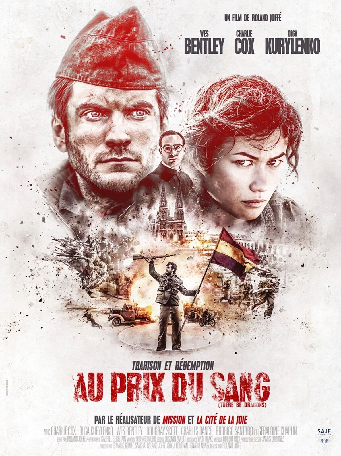 AU PRIX DU SANG, CHARLIE COX, 2011, REPRO MOVIE POSTER, VINTAGE, HQ