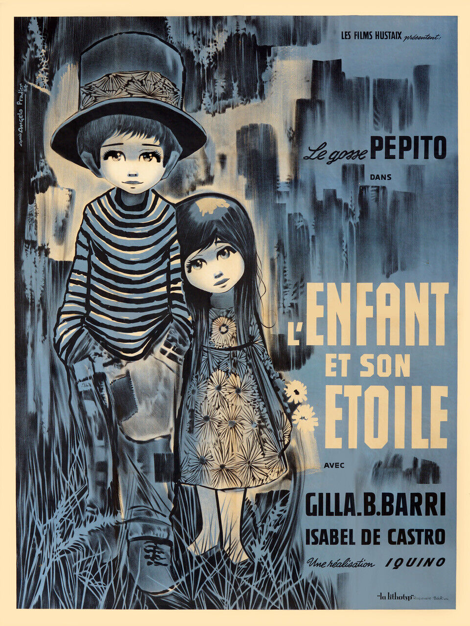 EL NIÑO Y SU ESTRELLA, CARTEL DE LA PELÍCULA DEL CASTRO HQ