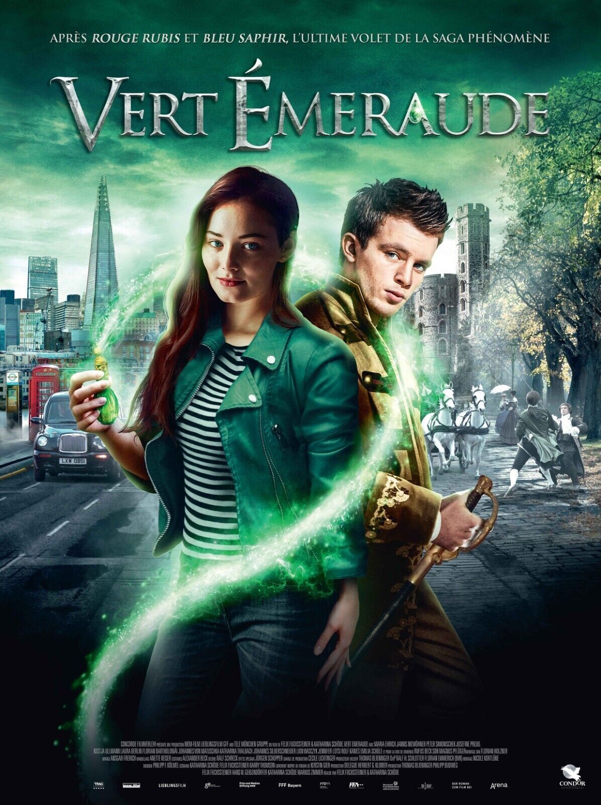 EMERALD GREEN, KATHARINA SHODE, MARIA ELRICH, 2016 repro cinema poster, HQ