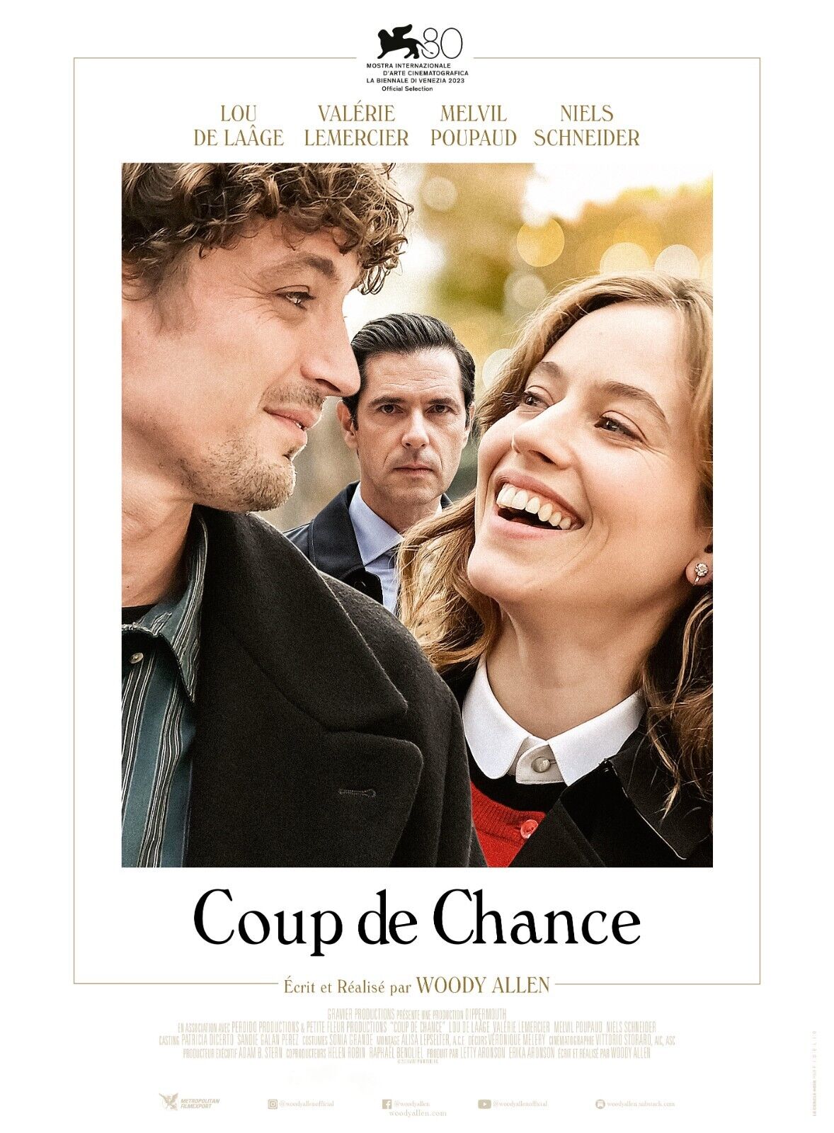 Golpes de suerte, Lou de LaÂge, 2023, póster de película réplica, vintage, alta calidad