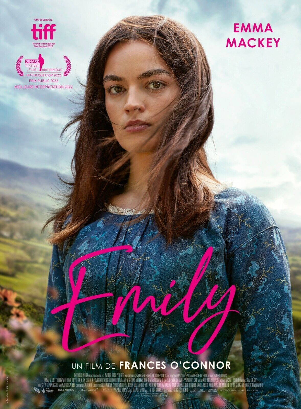 EMILY, EMMA MACKEY, 2022, REPRODUCCIÓN DE PELÍCULA, VINTAGE, ALTA CALIDAD