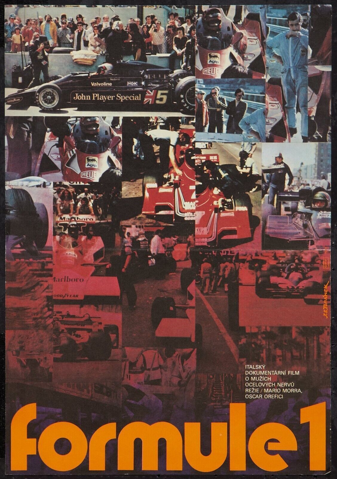 SPEED FEVER, FORMULE 1, 1979, Repro affiche sport, HQ