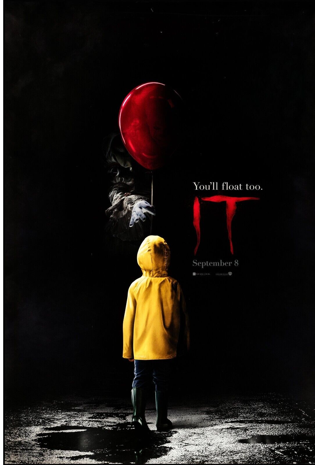 IT, BILL SKARSGÅRD, 2017, REPRO AFFICHE CINÉMA VINTAGE, HQ