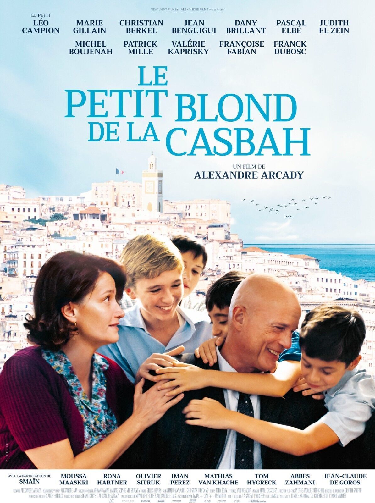 LE PETIT BLOND DE LA CASBAH, ALEXANDRE ARCADY, 2023, repro poster de cinema, VINTAGE, HQ