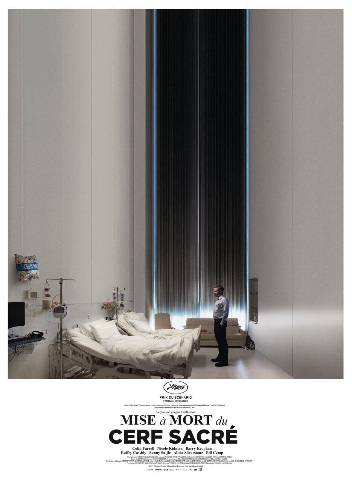 THE KILLING OF A SACRED DEER, COLIN FARRELL, 2017, Repro movie poster, VINTAGE, HQ