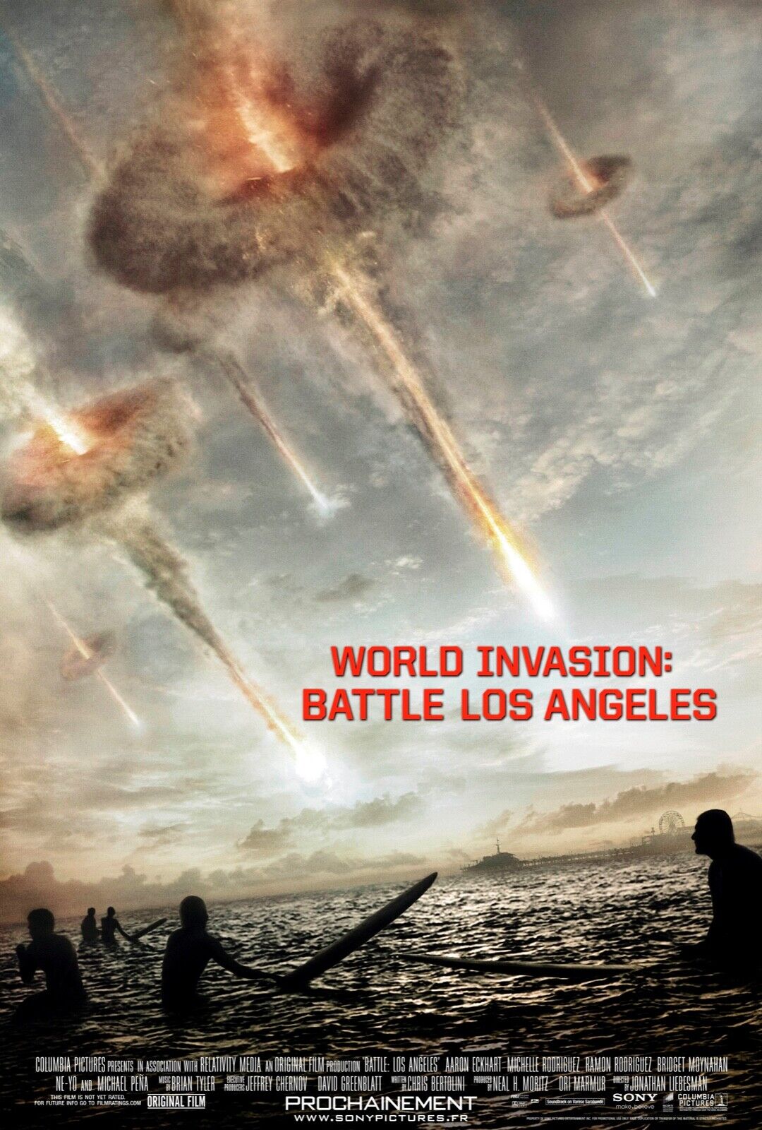 WORLD INVASION: BATTLE LOS ANGELES, JONATHAN LIEBESMAN, 2011, Repro poster VINTAGE CINEMA HQ