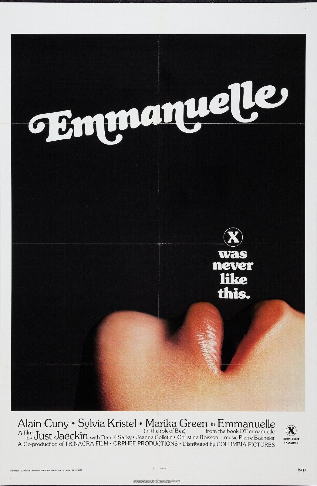 REPRODUCCIÓN DE CINE CLÁSICO DE EMMANUELLE EN FORMATO GRAN ANGULAR