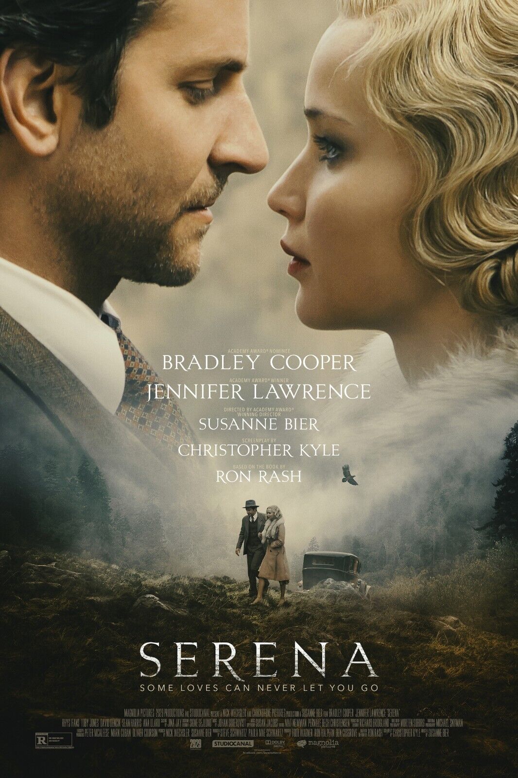 SERENA, BRADLEY COOPER, 2014, REPRO AFFICHE CINEMA VINTAGE HQ