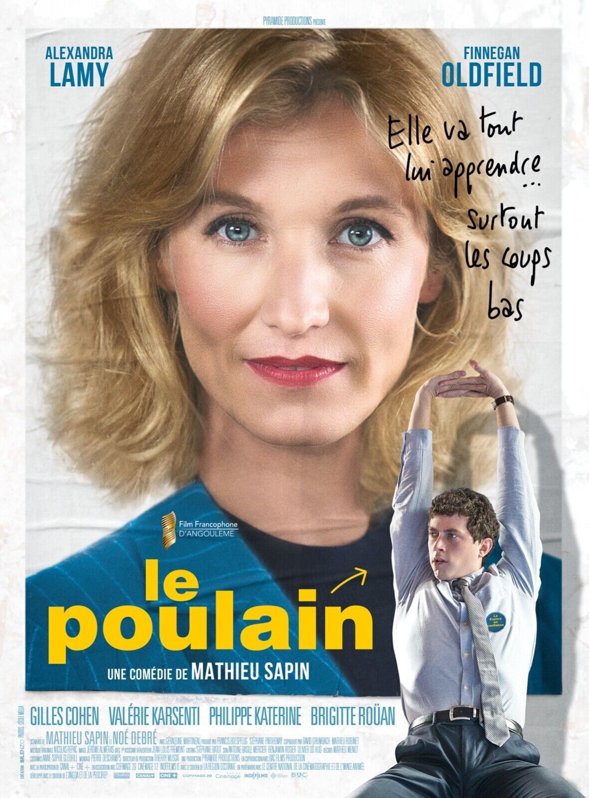 LE POULAIN, ALEXANDRA LAMY, 2018, Repro affiche cinema, VINTAGE, HQ