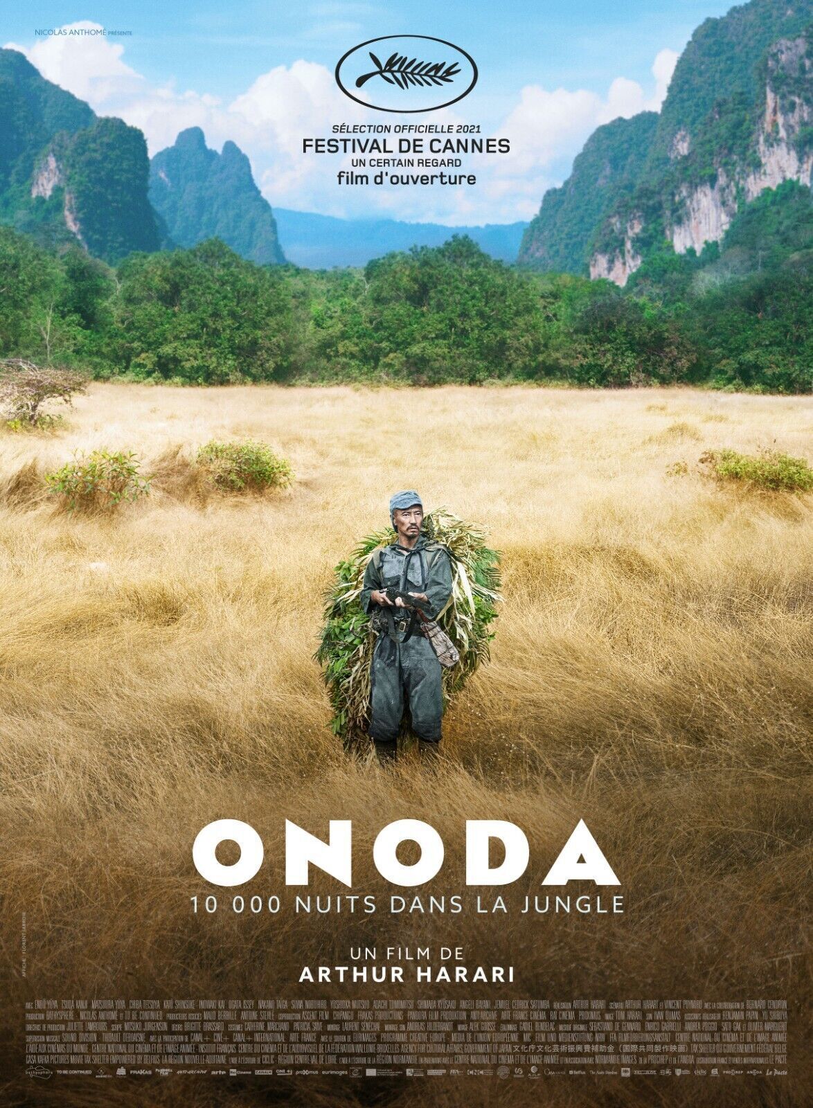 ONODA – 10,000 NIGHTS IN THE JUNGLE, YÛYA ENDO, 2021, Repro VINTAGE cinema poster, HQ