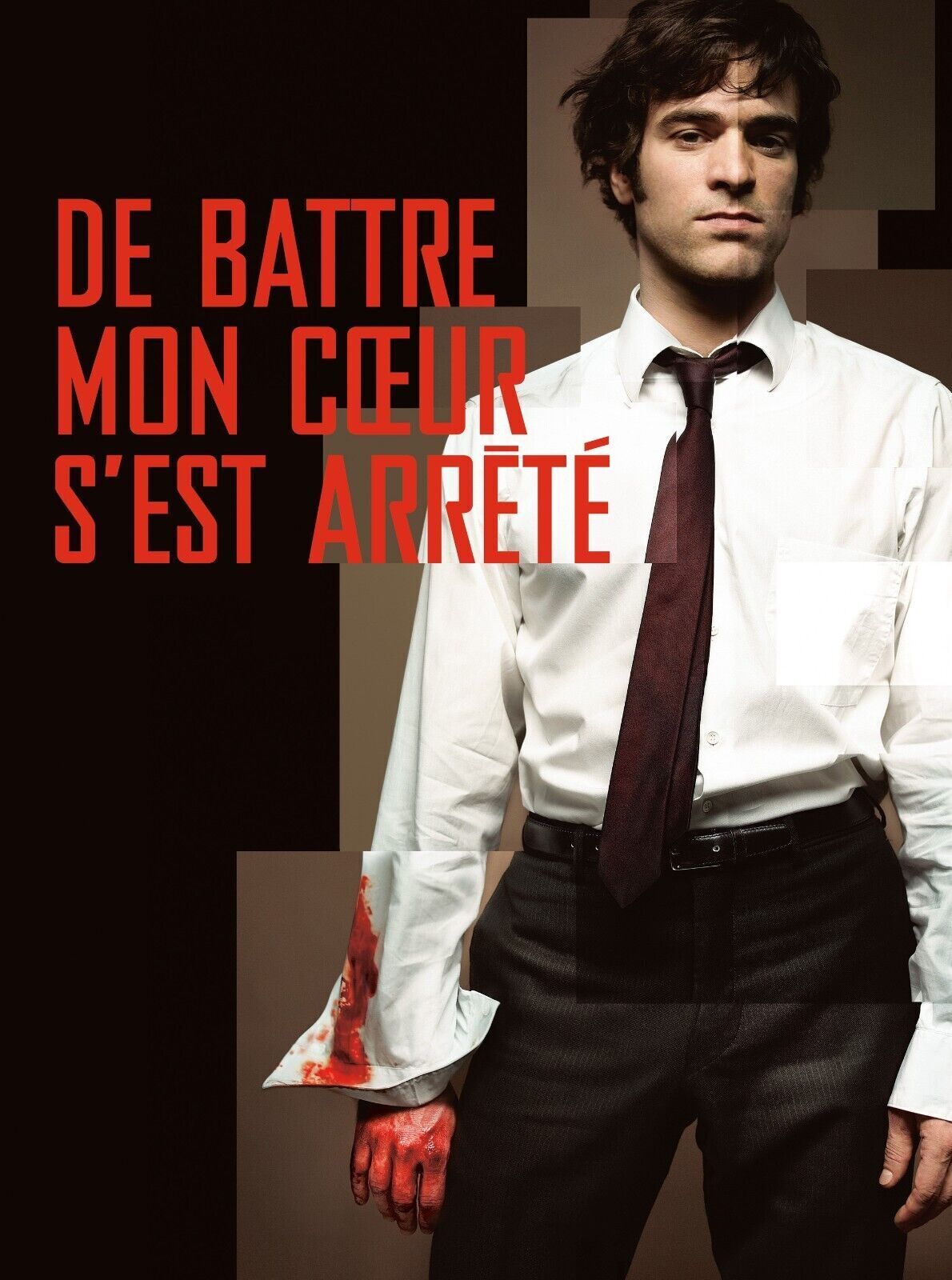 MY HEART HAS STOPPED BEATING, ROMAIN DURIS Reproduction cinema poster