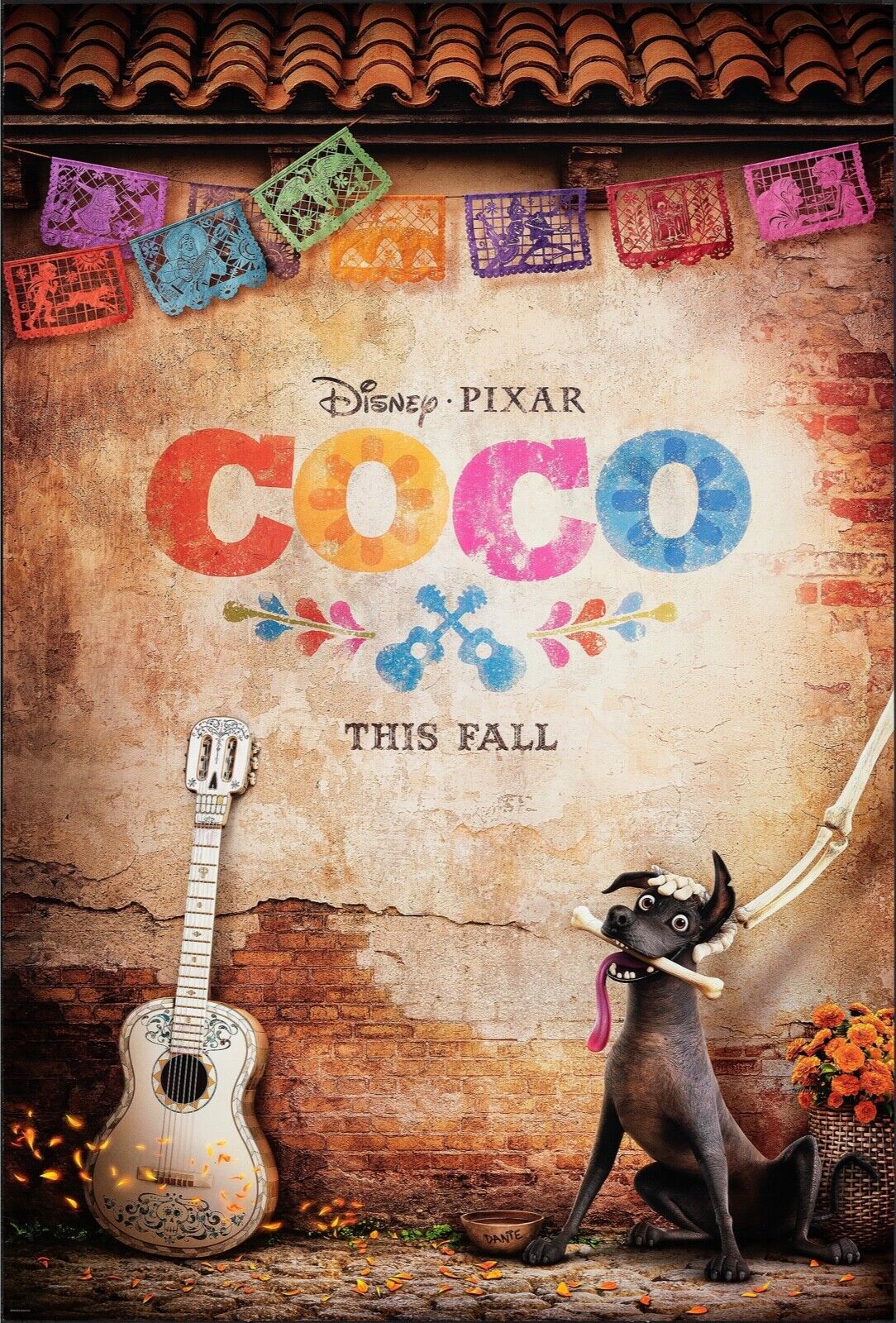 COCO DISNEY PIXAR REPRO AFFICHE CINEMA VINTAGE