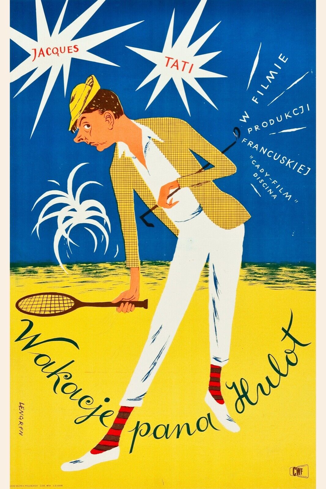 LES VACANCES DE MONSIEUR HULOT, JACQUES TATI, 1953, Repro affiche cinéma VINTAGE, HQ
